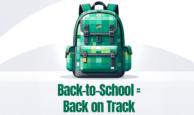 back to school = back on track